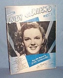 Songs Judy Garland Sings music book