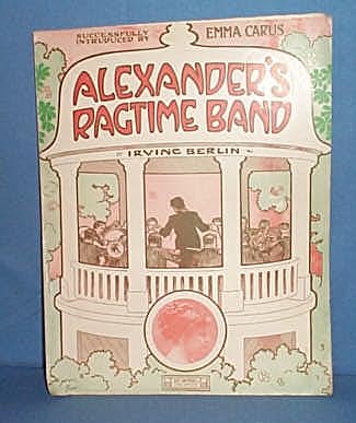 Alexander's Ragtime Band by Irving Berlin sheet music