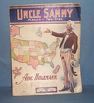 Uncle Sammy sheet music for piano.
