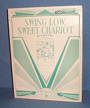 Swing Low, Sweet Chariot sheet music