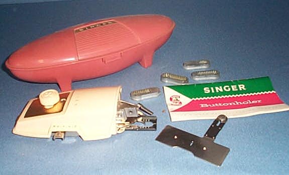 Singer No. 489500 Buttonholer in case