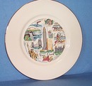 Royal Hostess New York Souvenir plate