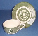 Colonial Homestead by Royal China cup and saucer