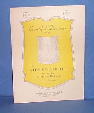 Stephen Foster's Beautiful Dreamer sheet music