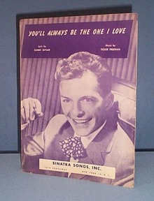 Frank Sinatra sheet music
