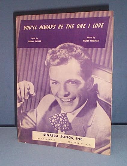 Frank Sinatra sheet music