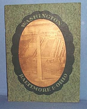 Washington Baltimore & Ohio Railroad Washington DC visitor's guide
