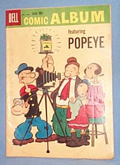 Dell Comic Album featuring Popeye, Sept.-Nov. 1959, No. 7 comic book
