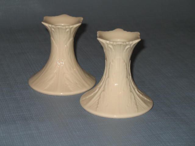 Lenox Woodland Small Candlesticks - one pair