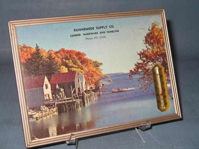 Runnemede Supply Company advertising thermometer