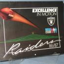 1986/1987 Oakland Raiders calendar