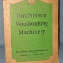 Hutchinson Woodworking Machinery (Norristown PA) equipment catalogue