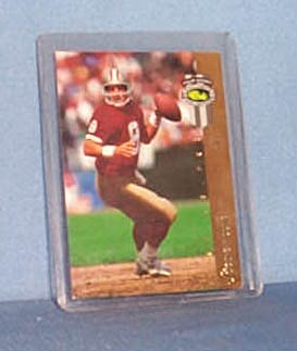 1993 Classic McDonald's Steve Young photo card