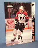 Limited Edition Souvenir Eric Lindros photo and Flyers/Capitals rosters