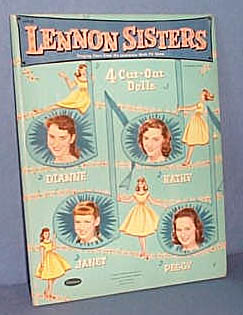 Lennon Sisters cut-out dolls