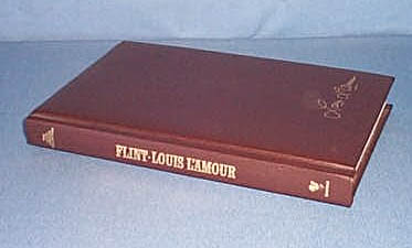 Flint by Louis L'Amour Bantam Hardcover Edition