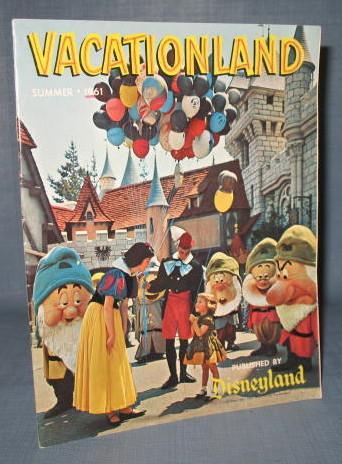 Vacationland, Summer, 1961 published by Disneyland