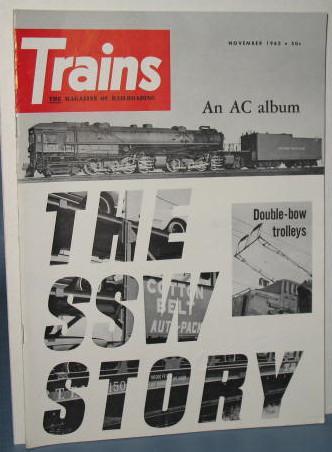 Trains : The Magazine of Railroading, November 1962