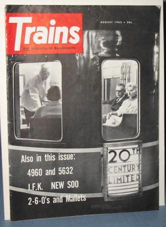 Trains : The Magazine of Railroading, August 1962