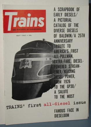 Trains : The Magazine of Railroading, May 1962