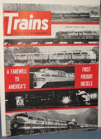 Trains : The Magazine of Railroading, March 1962
