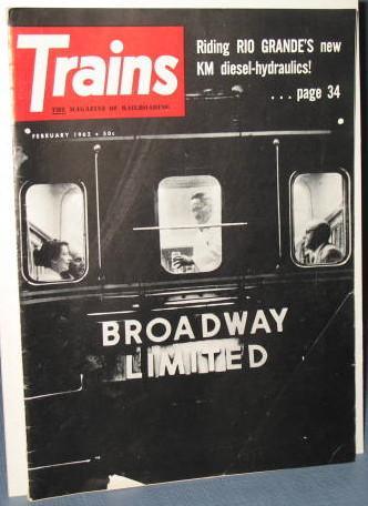 Trains : The Magazine of Railroading, February 1962