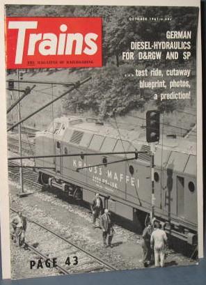 Trains : The Magazine of Railroading, October 1961