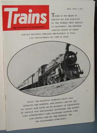 Trains : The Magazine of Railroading, July 1961