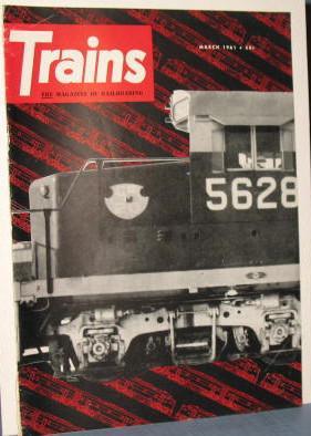 Trains : The Magazine of Railroading, March 1961