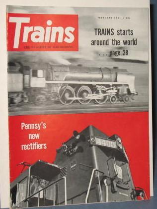 Trains : The Magazine of Railroading, February 1961