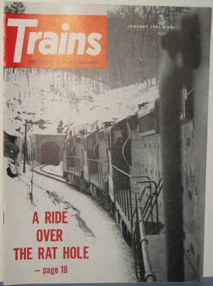 Trains : The Magazine of Railroading, January 1961