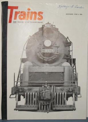 Trains : The Magazine of Railroading, Decmber 1960