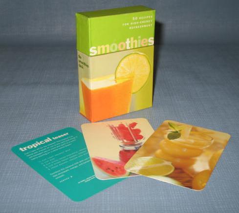 The Smoothies Deck - boxed recipe cards