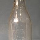 Harbisons Registered Dairies Philadelphia PA embossed quart milk bottle