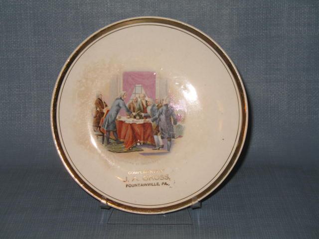 J. A. Gross Fountainville PA advertising plate