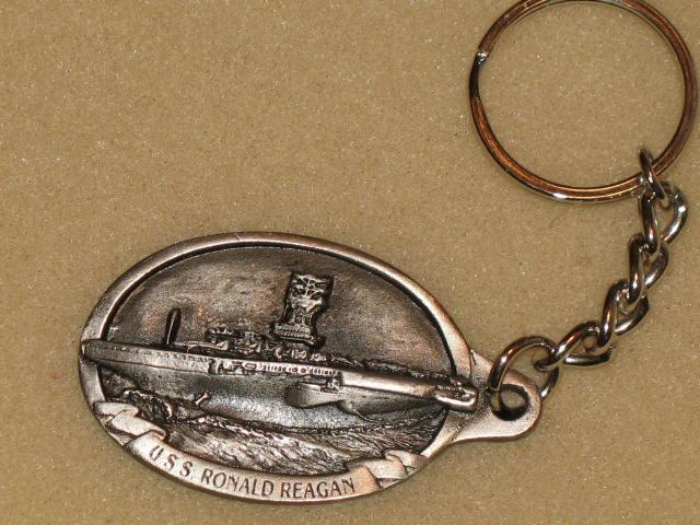 U.S.S. Ronald Reagan CVN-76 key chain