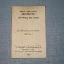 Bethlehem Mines Corporation Cornwall Ore Mines Length of Continuous Service Lists Unit No. 3 Nov. 1, 1969