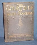 The Courtship of Miles Standish by Henry Wadsworth Longfellow, illustrated by Howard Chandler Christy