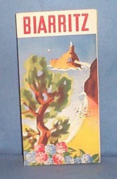 Biarritz advertising brochure
