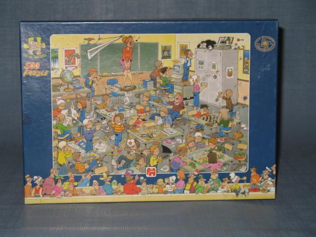 Jumbo International Jan Van Haasteren Find the Mouse 500 piece jigsaw puzzle No. 00448