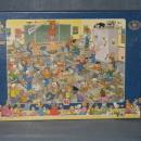 Jumbo International Jan Van Haasteren Find the Mouse 500 piece jigsaw puzzle No. 00448