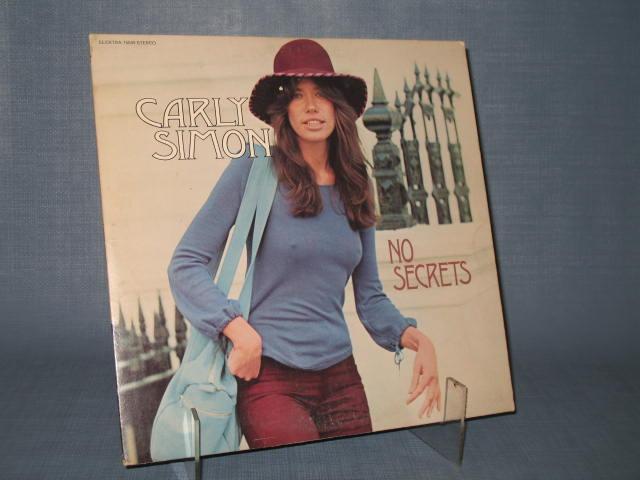 Carly Simon : No Secrets 33 RPM Stereo Record Album