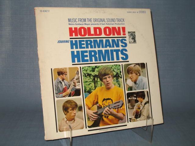 Hold On! Original Soundtrack starring Herman's Hermits 33 RPM Stereo Record Album