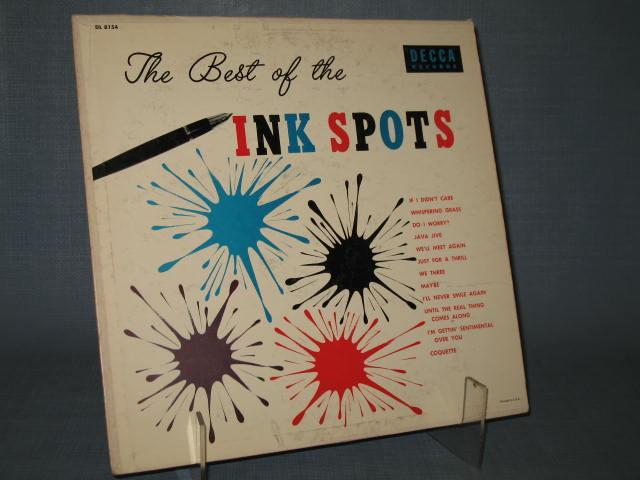 The Best of the Ink Spots 33 RPM Mono Record Album