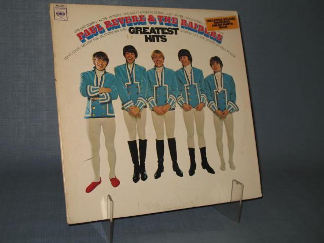 Paul Revere and the Raiders Greatest Hits 33 RPM Stereo Record Album