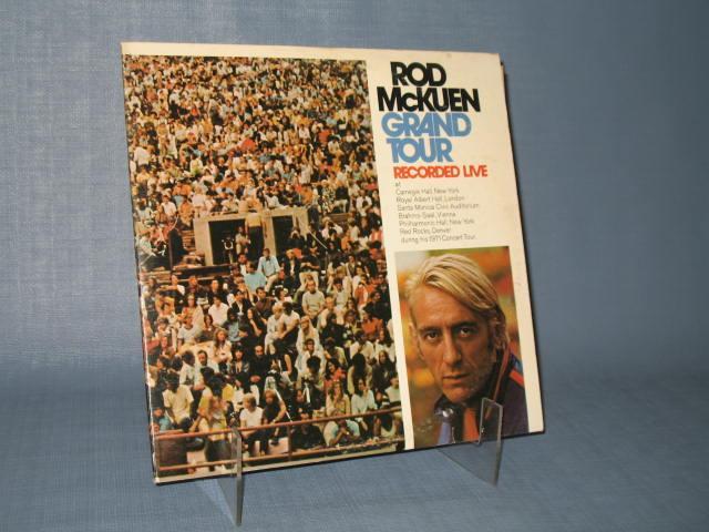 Rod McKuen Grand Tour Recorded Live 33 RPM Stereo Record Album