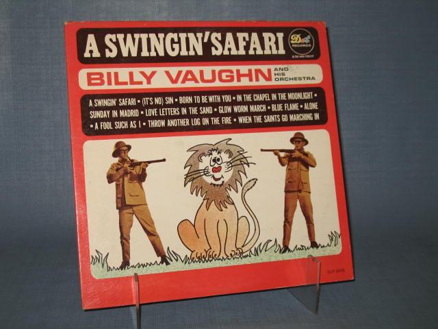 Billy Vaughn : A Swingin' Safari 33 RPM Ultra High Fidelity Record Album