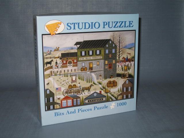 Bits and Pieces Puzzle : A Day at the Mill studio puzzle; 1000 piece puzzle