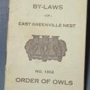 By-Laws of East Greenville (PA) Nest No. 1302 Order of Owls