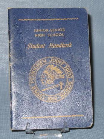 Upper Perkiomen Joint High School Junior-Senior High School Student Handbook - blue cover